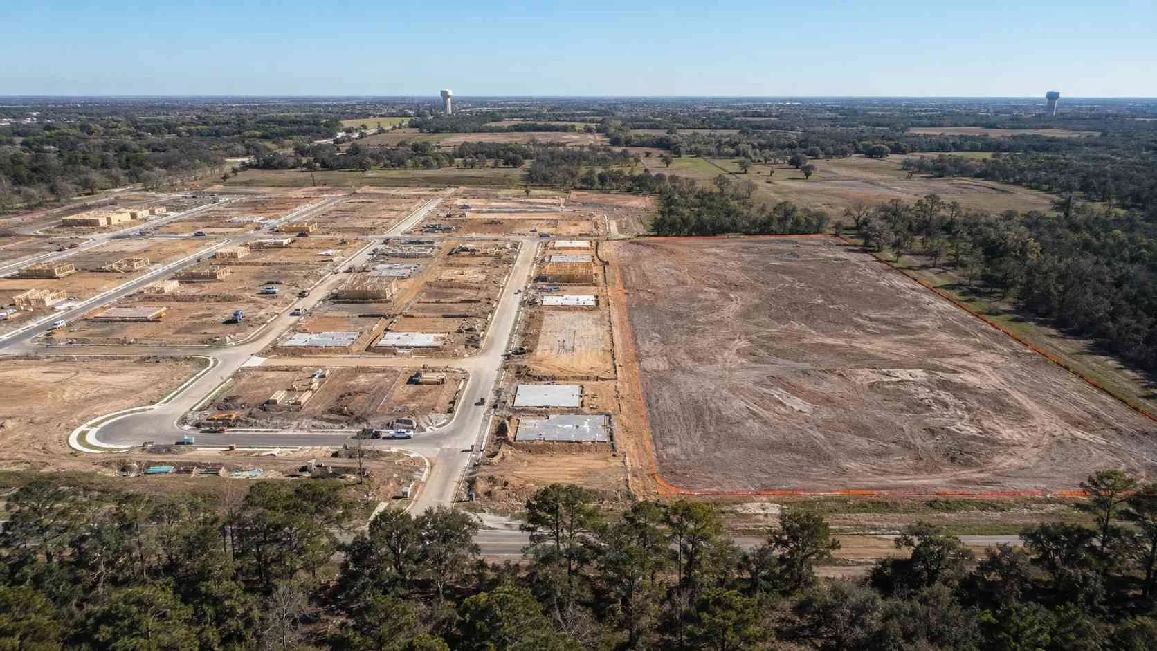 West Houston MUD formation evaluation at development parcel with overlapping CCN boundaries.