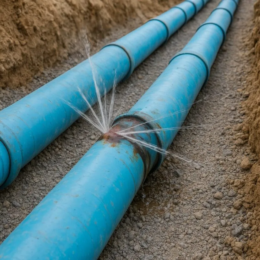 Is 40% Water Loss Draining Your 100 Years Old Pipes